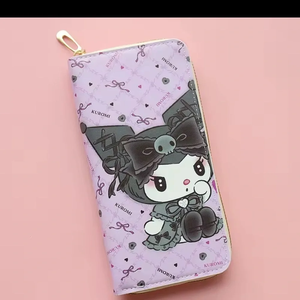 Sanrio Kuromi Long Wallet Mobile Phone Card Holder Wallet NWT❗️FINAL SALE